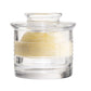 Glass French Butter Crock