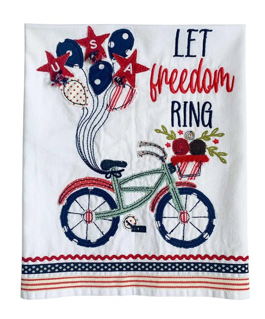 Let Freedom Ring Tea Towels