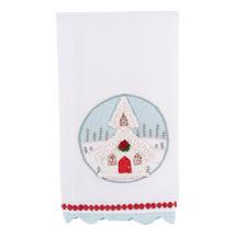 Christmas Church Tea Towel