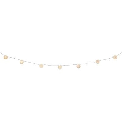 LED Copper Glass Ball Ornaments On String
