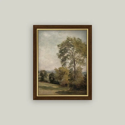 Tree Landscape Framed Art