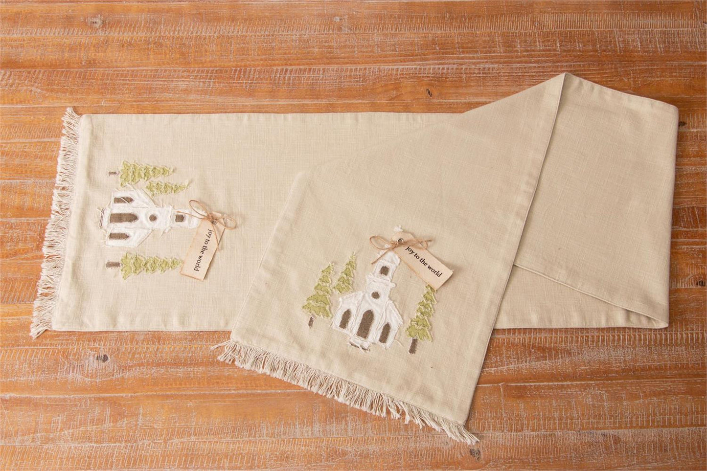 Rustic Church Table Runner