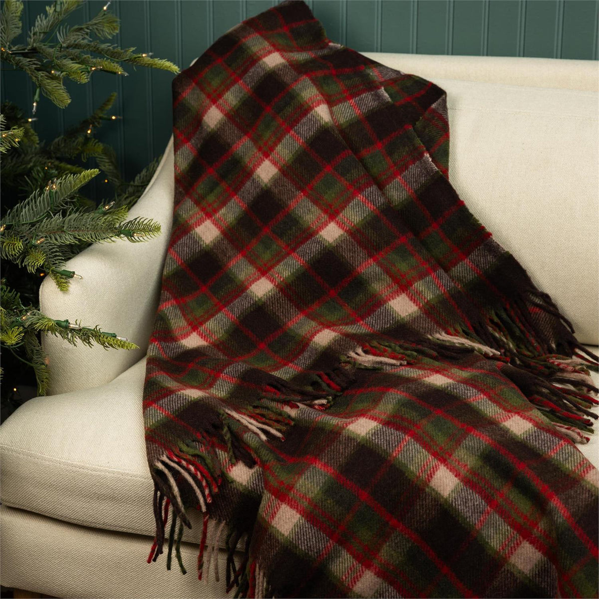 Balmoral Plaid Throw