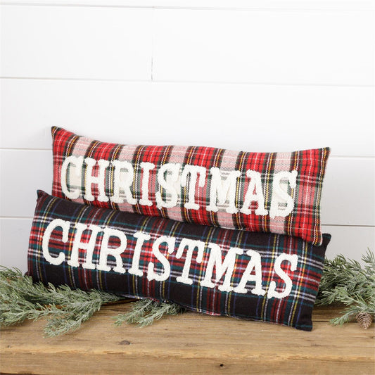 Christmas Plaid & Tartan Pillows