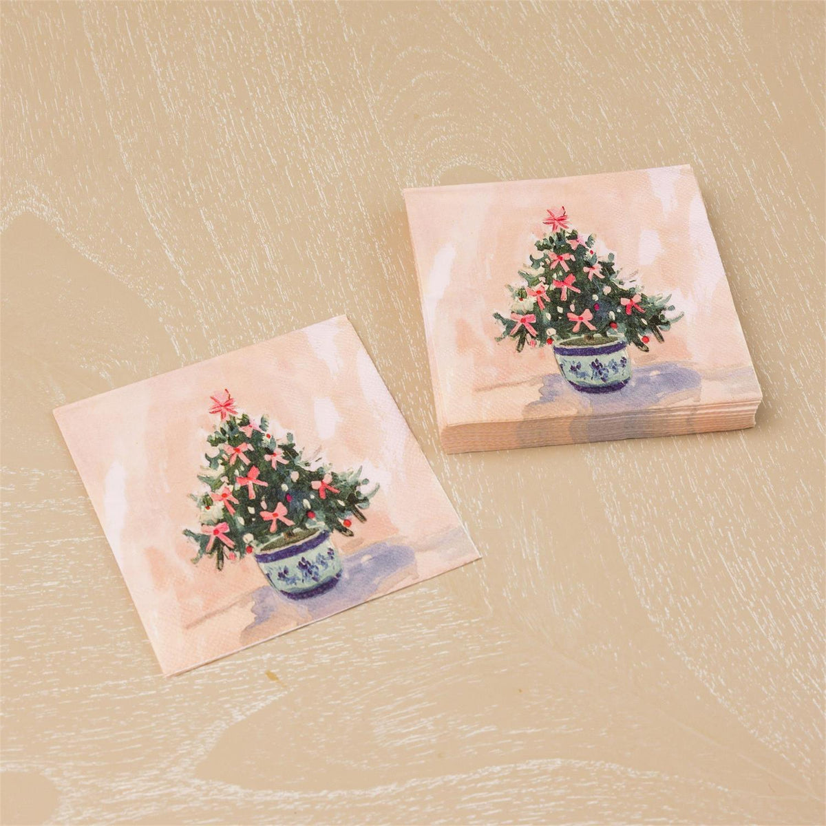 Blush Berry Bough Napkins