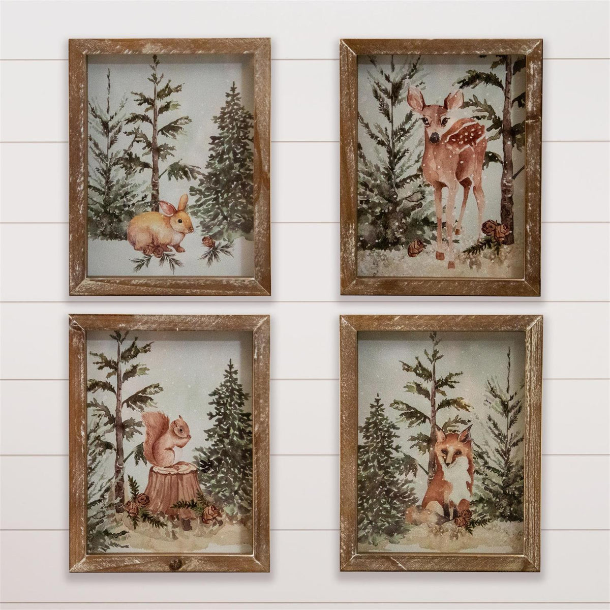 Woodland Animals Framed Prints