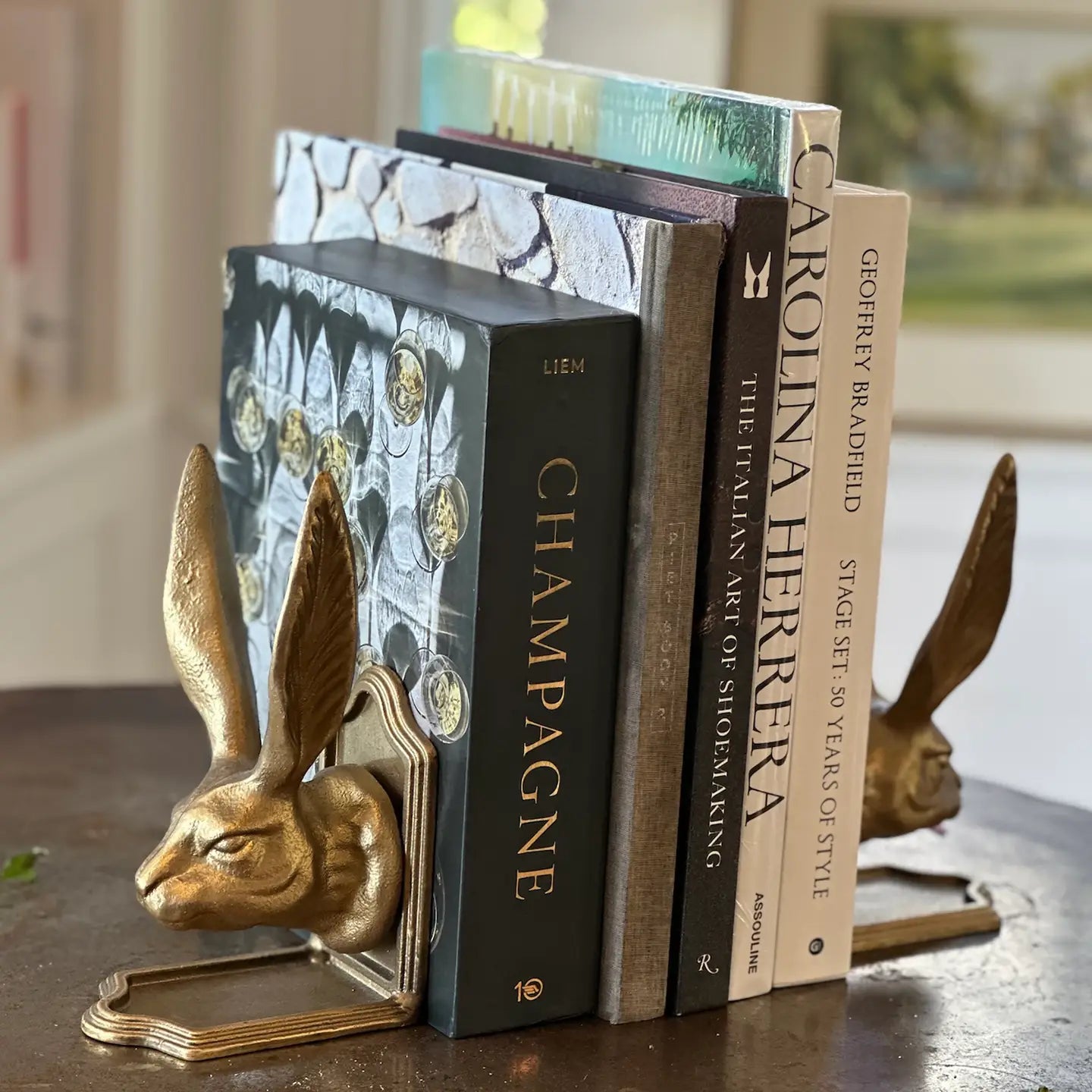 Rabbit Decorative Bookend Set