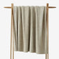 Cloud Silque Throw, Sandstone