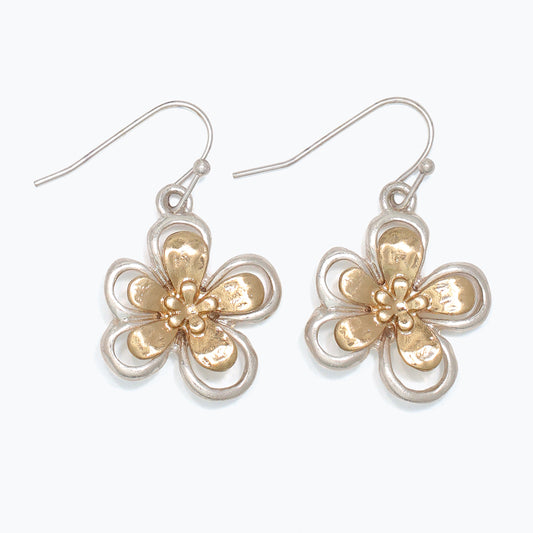 Two-Tone Open Floral