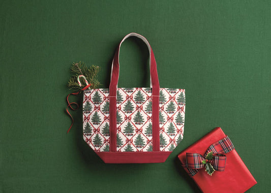 Holiday Canvas Tote