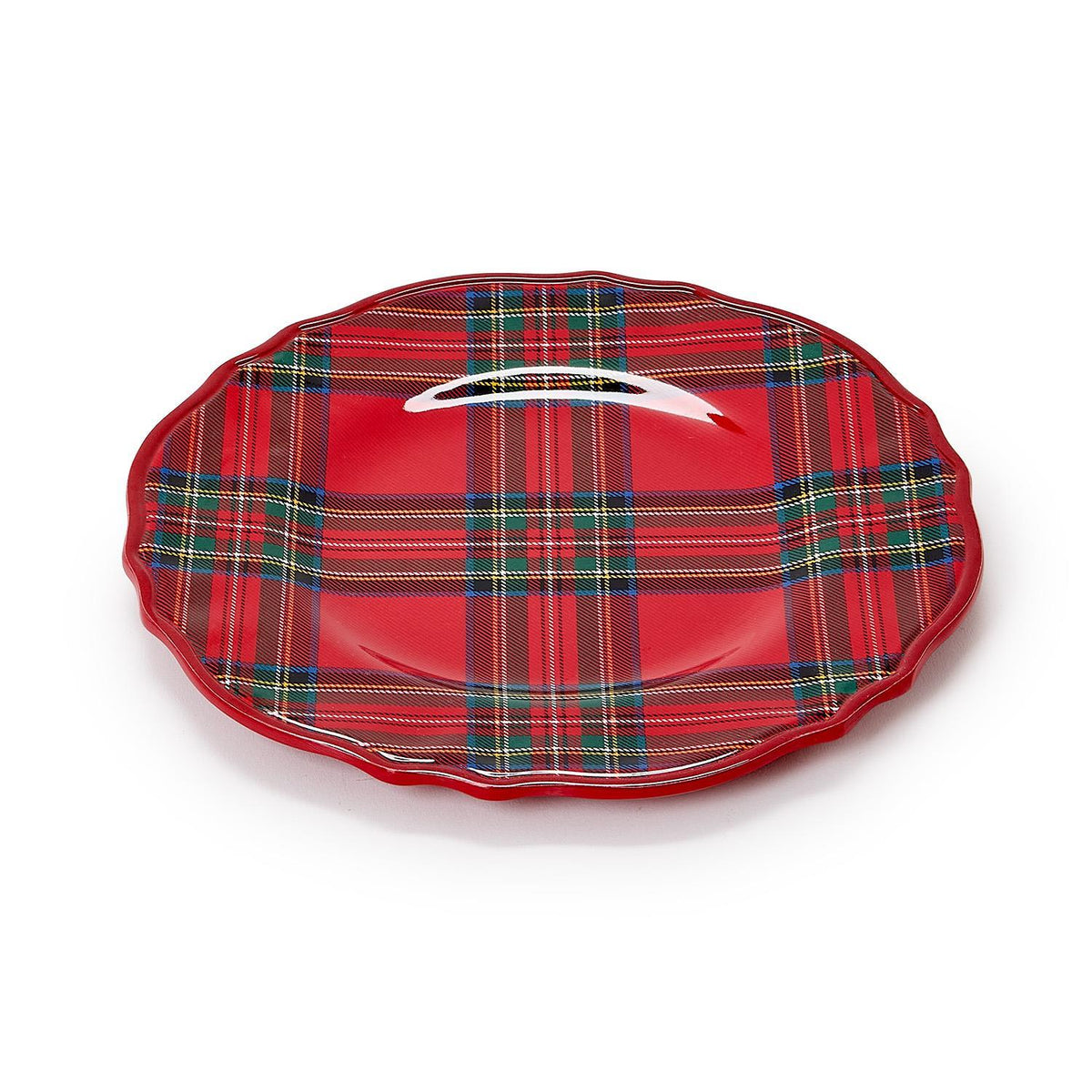 Tartan Dessert Plate