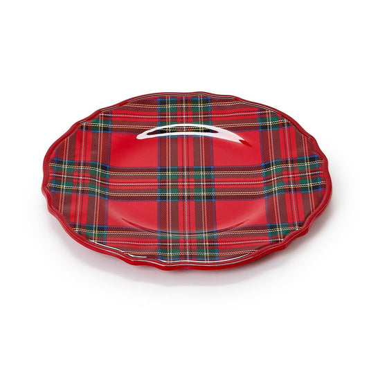 Tartan Dessert Plate