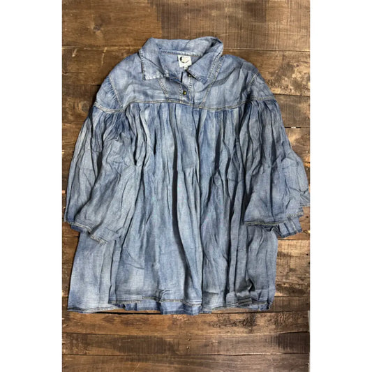 Pleated Together Tunic