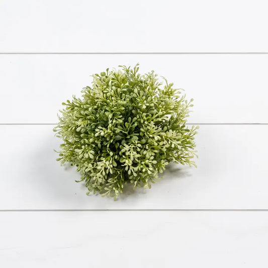 5" Foliage Half Orb