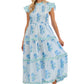 Perin Smocked Midi Dress