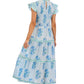 Perin Smocked Midi Dress