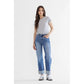 Super High-Rise Relaxed Straight Cuffed Leg Jean