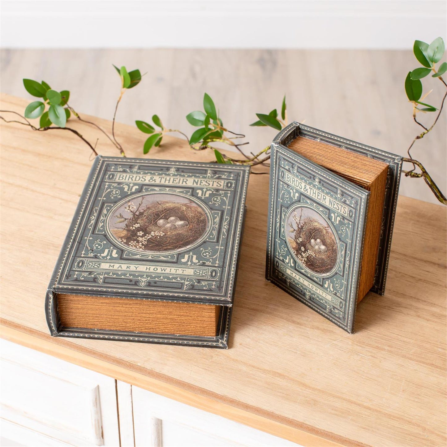 Bird Nest Book Boxes