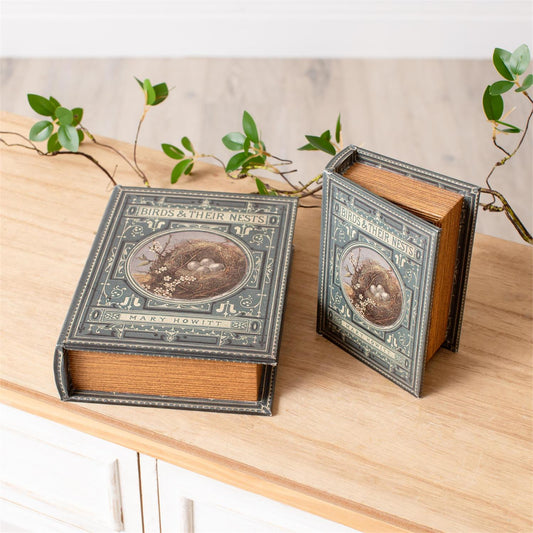 Bird Nest Book Boxes