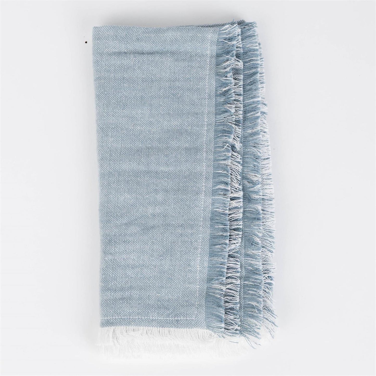 Soft Blue Chambray Napkins
