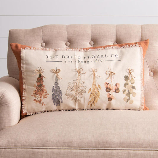 Dried Floral Pillow