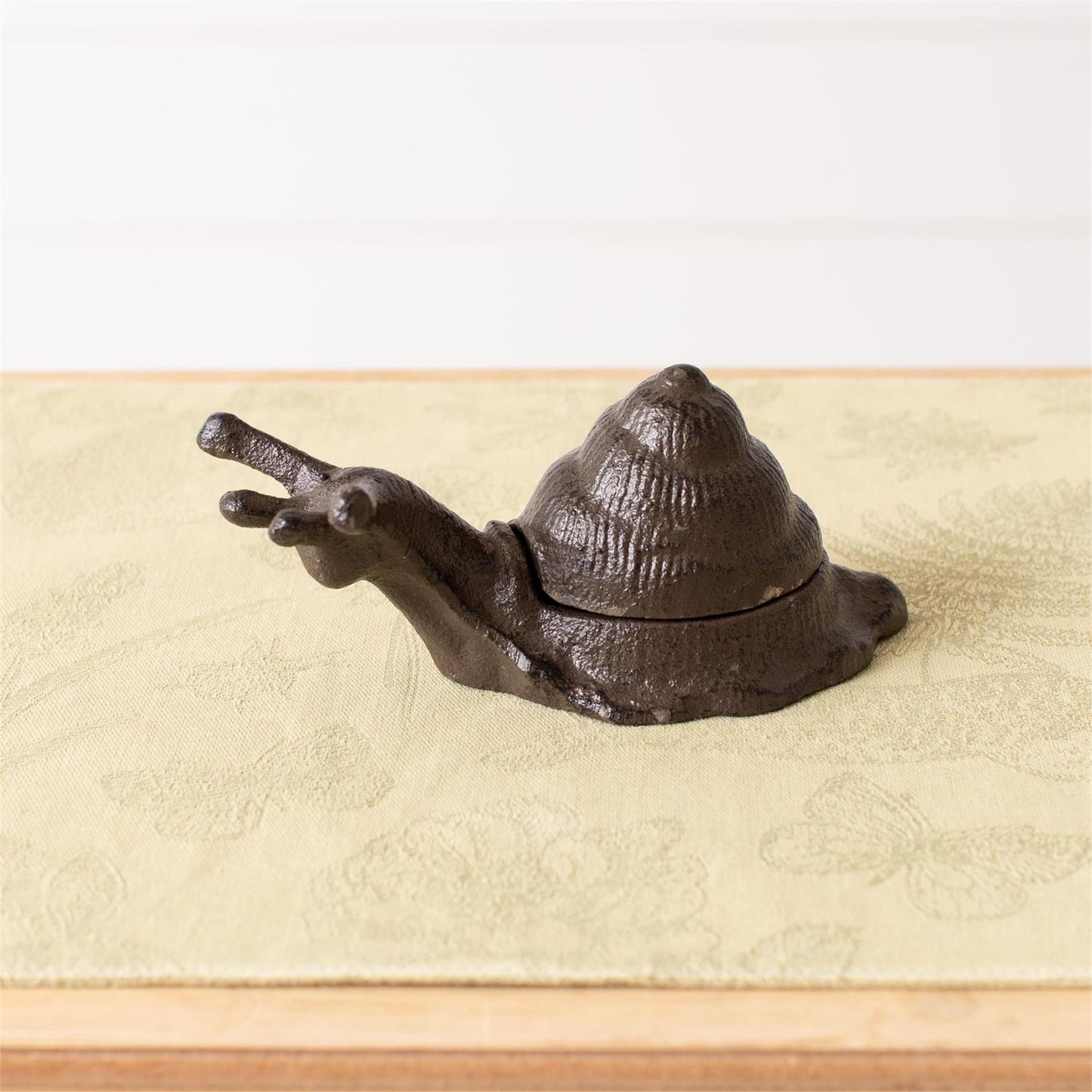 Cast Iron Garden Snail