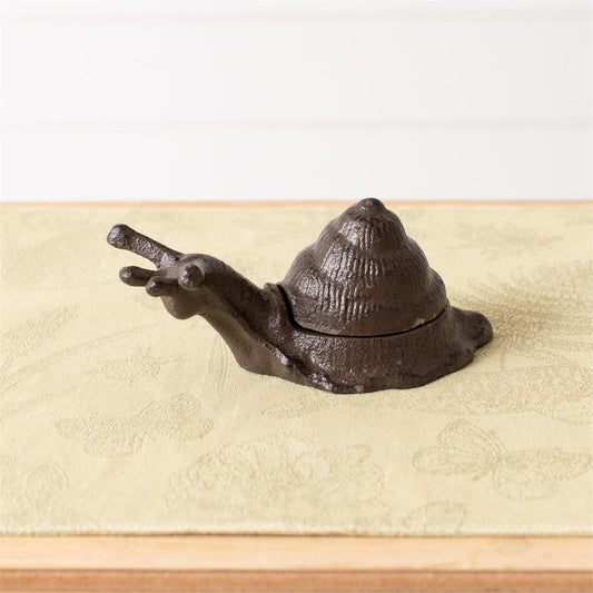 Cast Iron Garden Snail