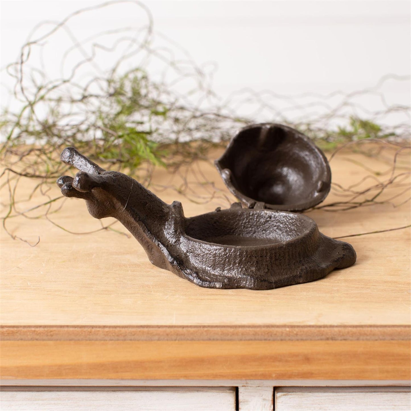 Cast Iron Garden Snail