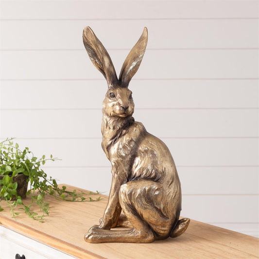 Standing Golden Hare
