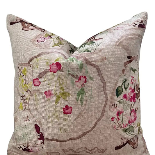 Alice Floral Throw Pillow
