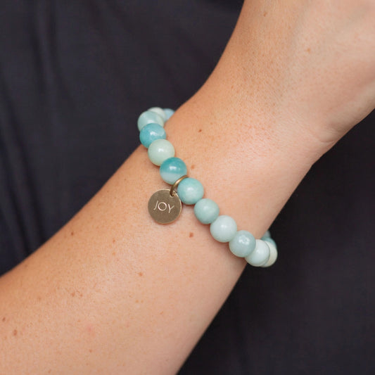 Turquoise Serenity Stone Bracelet - JOY
