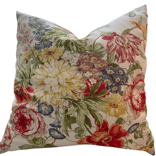 Mallory Floral Throw Pillow