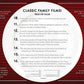 The Family Fun Night Trivia Night Placemats
