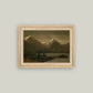 Mountains and Lake Art