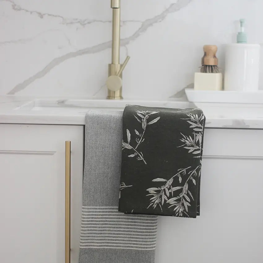 Olive Green Tea Towels