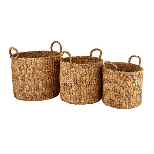 Round Seagrass Baskets