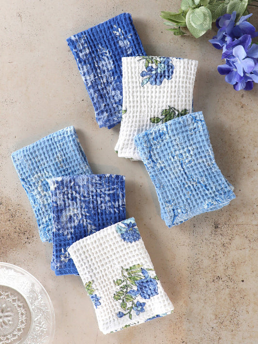 Cornflower Patchwork Tiny Towel Bundle