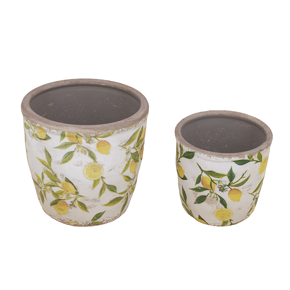 Lemon Ceramic Planter