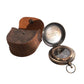 Compass with Leather Pouch