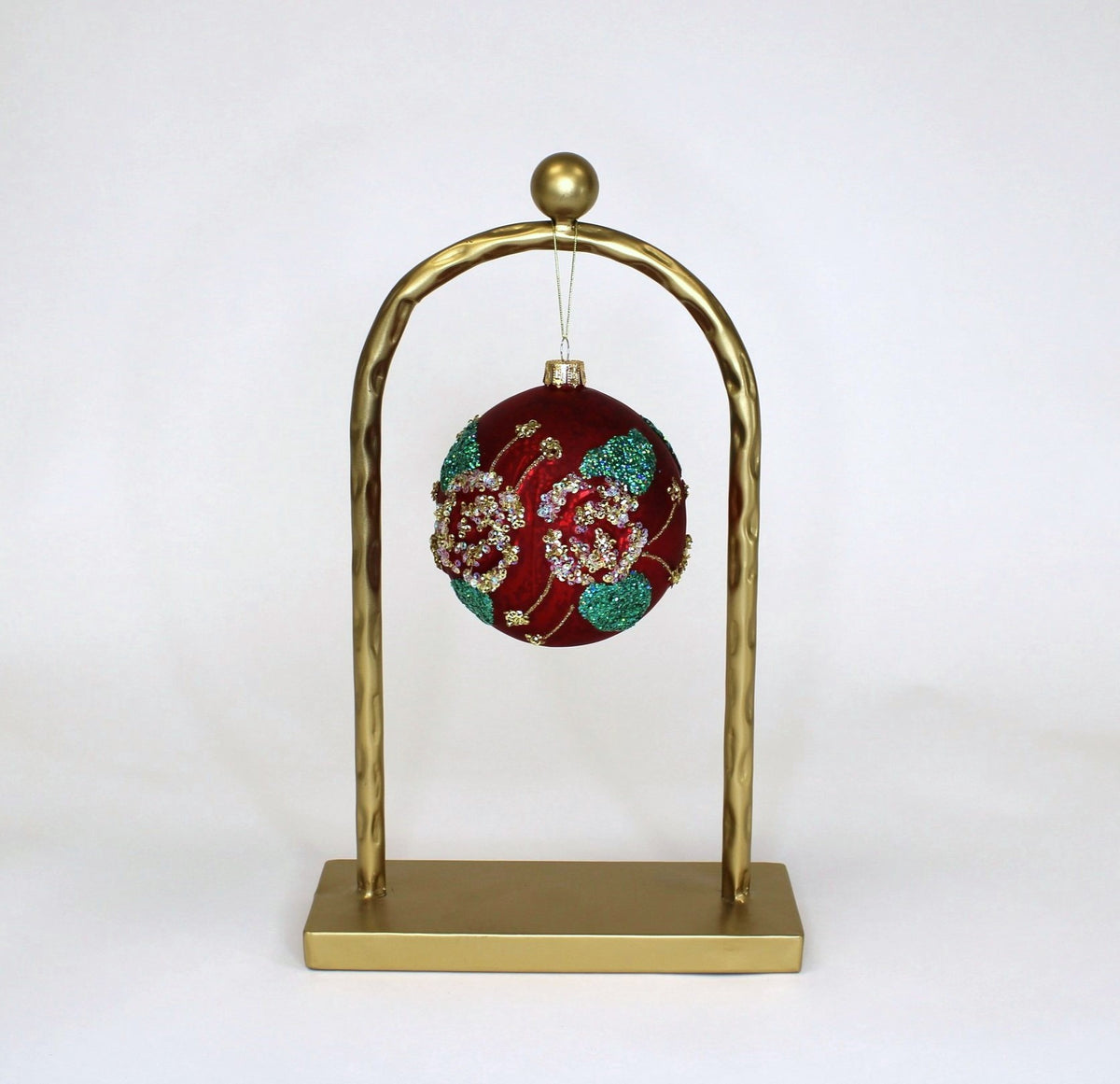 Arched Metal Ornament Display