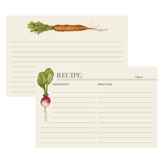 Farmer's Market Recipe Card
