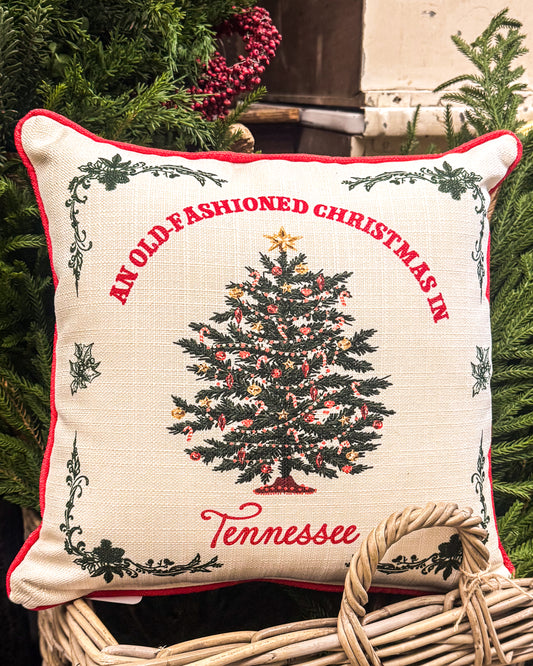 Old Fashioned Christmas TN Pillow