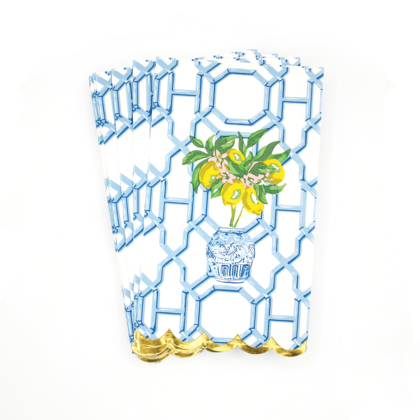Lemon Ginger Paper Guest Towel Pack
