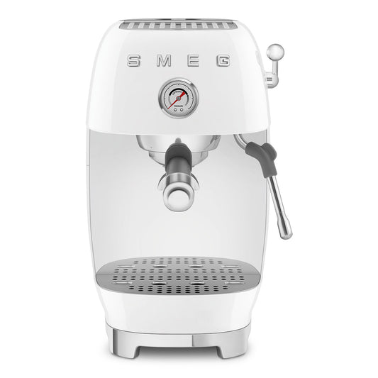 SMEG 50's Retro Line Espresso & Cold Brew Coffee Machine - White