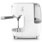 SMEG 50's Retro Line Espresso & Cold Brew Coffee Machine - White