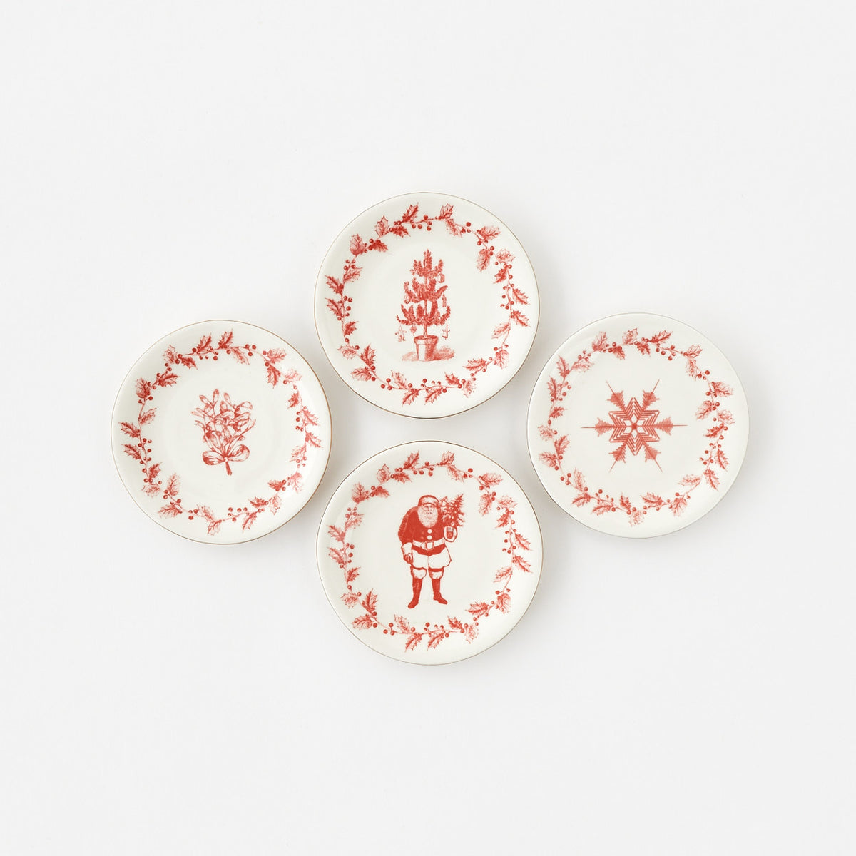 Yuletide Coaster Set