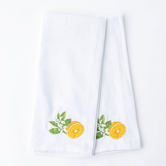 Orange Blossom Kitchen Towel Set