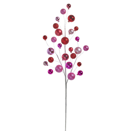 Pink And Red Ball Spray