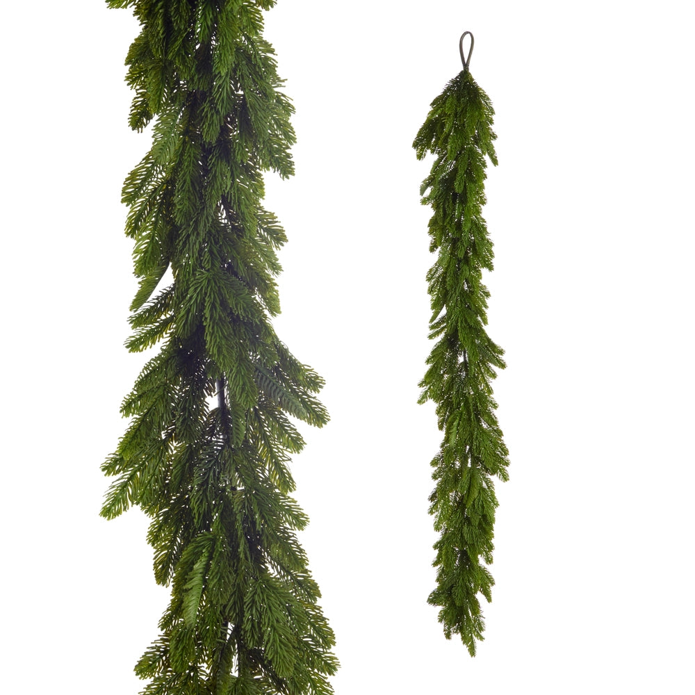 Bright Green Cedar Garland