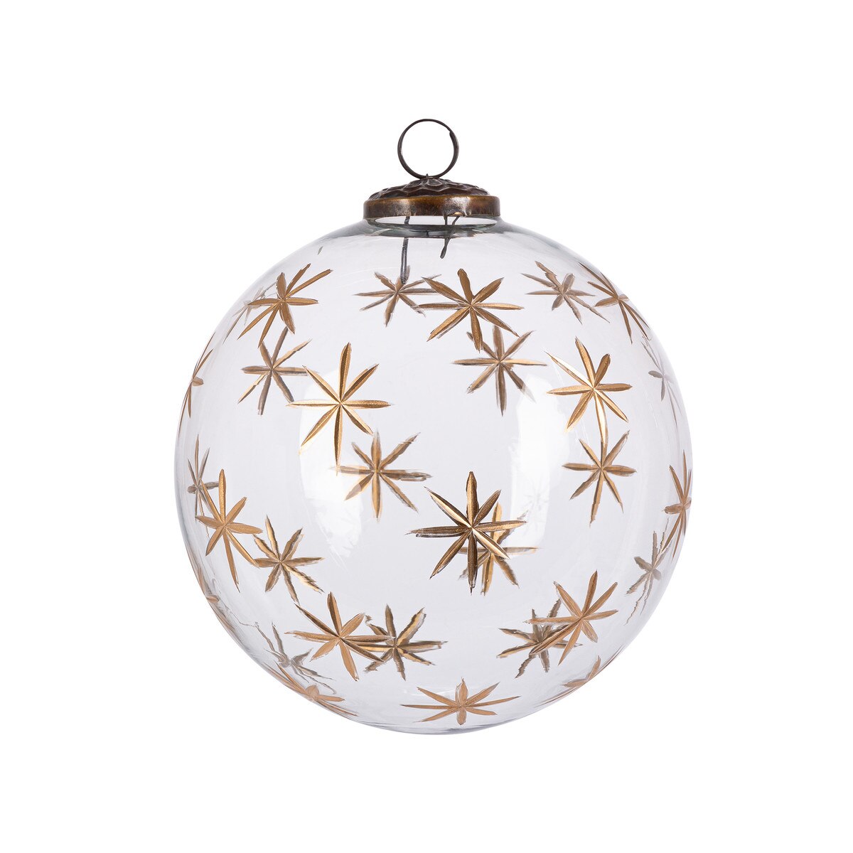 Starry Night Etched Ornament